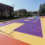 “幼儿园塑胶地坪"