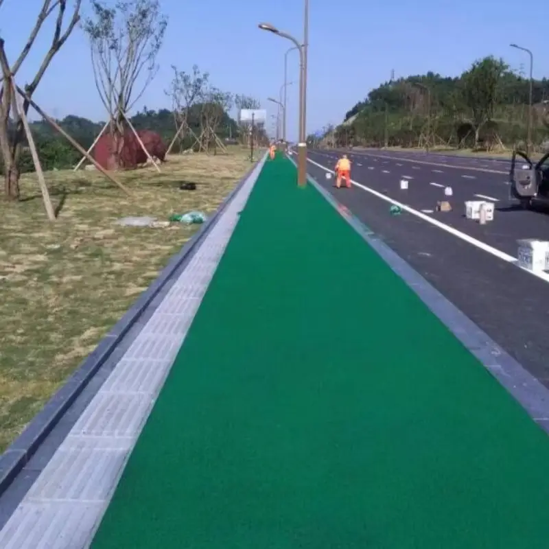 公路彩色陶瓷颗粒地坪