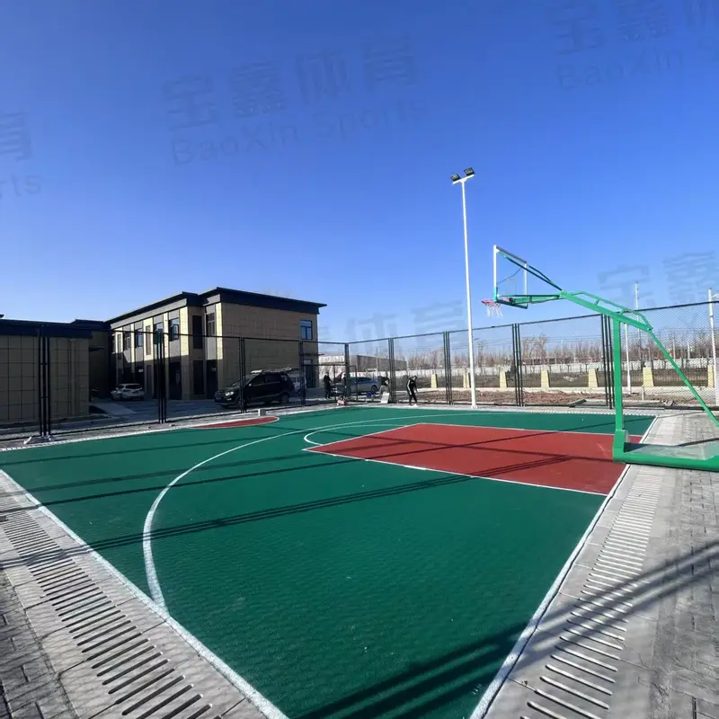 球场硅PU地坪