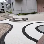 “胶粘石地坪AIe"