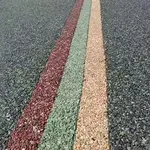 “胶粘石地坪2"