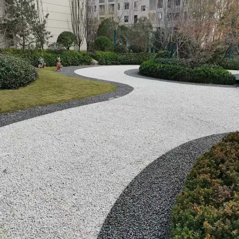 小区彩色陶瓷颗粒地坪